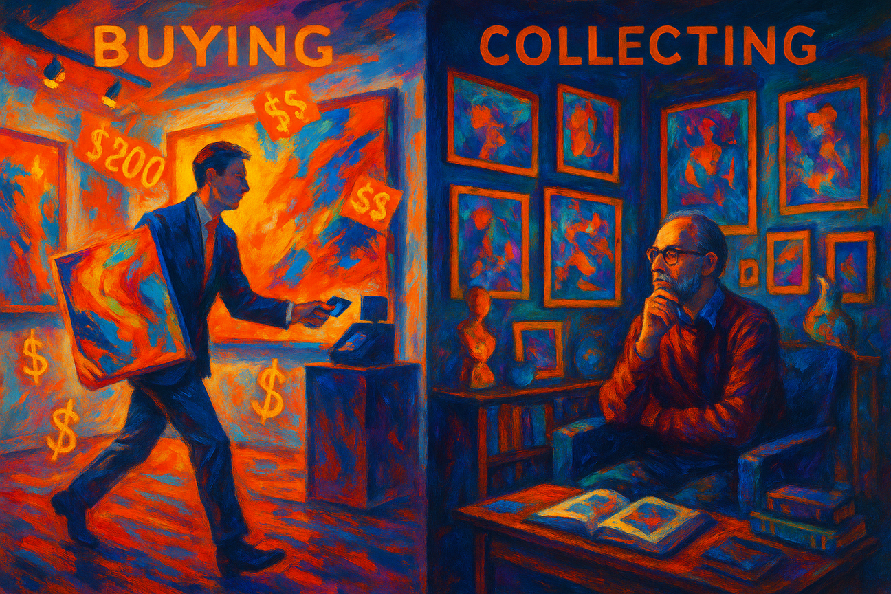 Buying vs. Collecting: From Someone Who Does Both