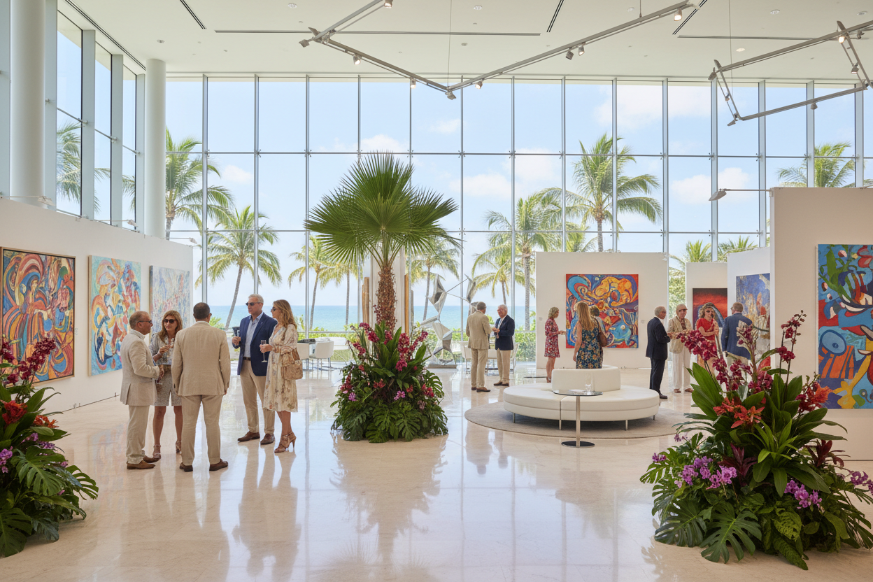 Palm Beach Debut: A New Chapter in Abstraction